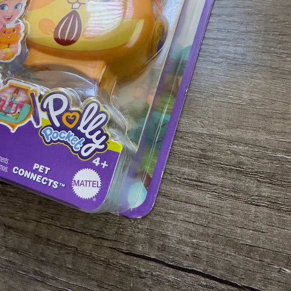 Polly Pocket Pet Connects Compact Hamster Micro Playset Polly Doll By Mattel - Picture 6 of 7